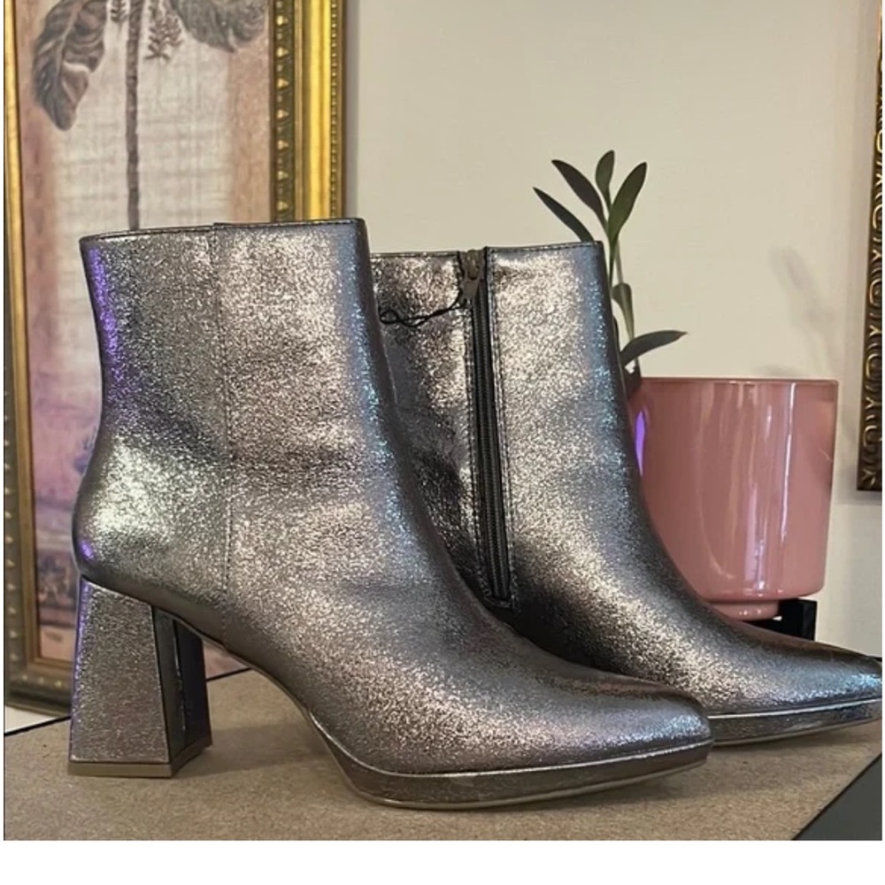 Worthington Silver Heeled Boots